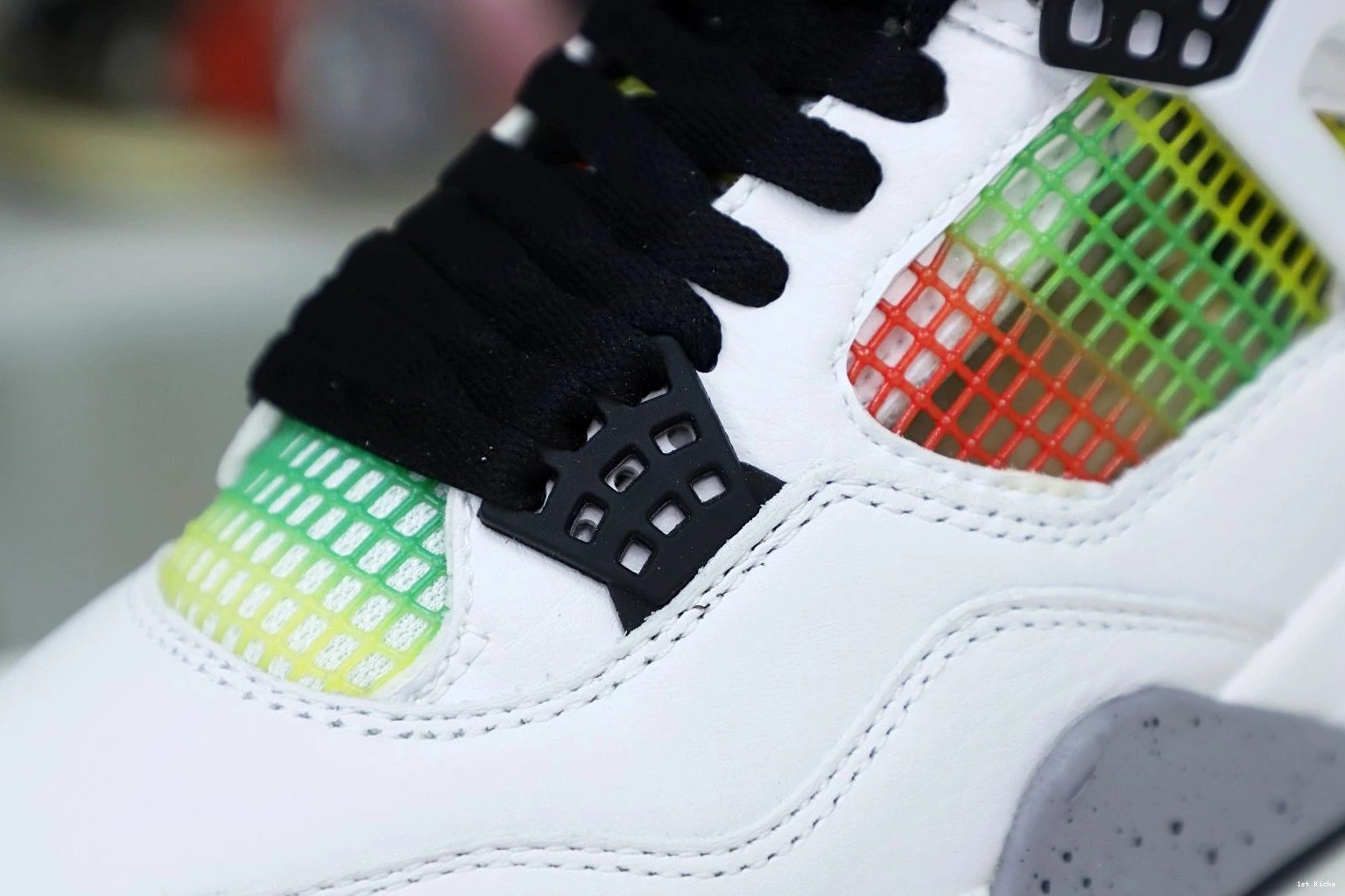 1st Kicks JORDAN AIR WMNS 4 'RAST RETRO EasyMatch Kimikick 1958 1205